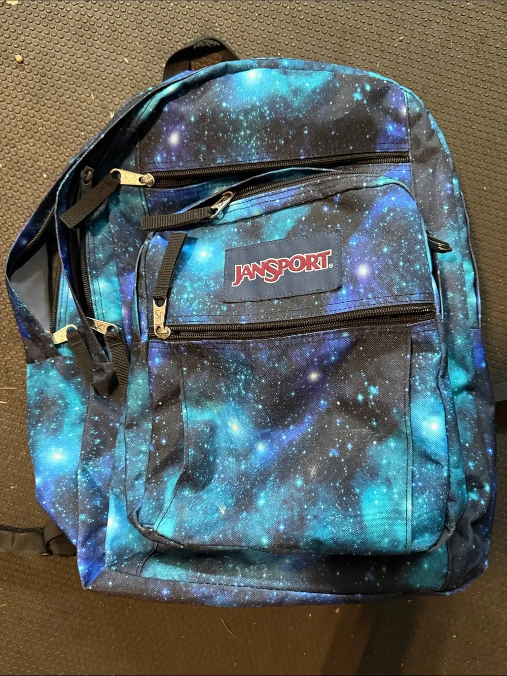 Jansport Blue Galaxy Print Backpack
